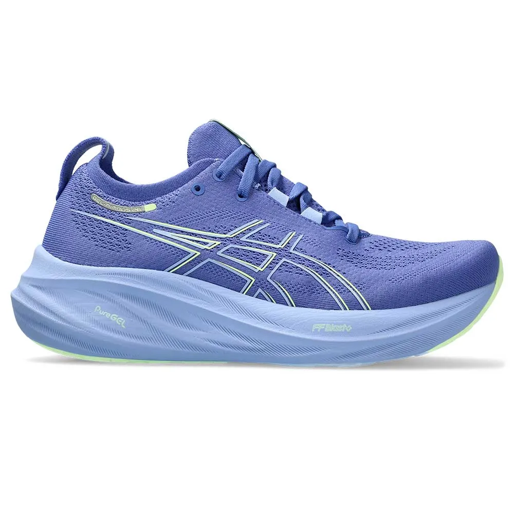 Women's Gel-Nimbus 26 Running Shoe - Sapphire/Light Blue - Regular (B)