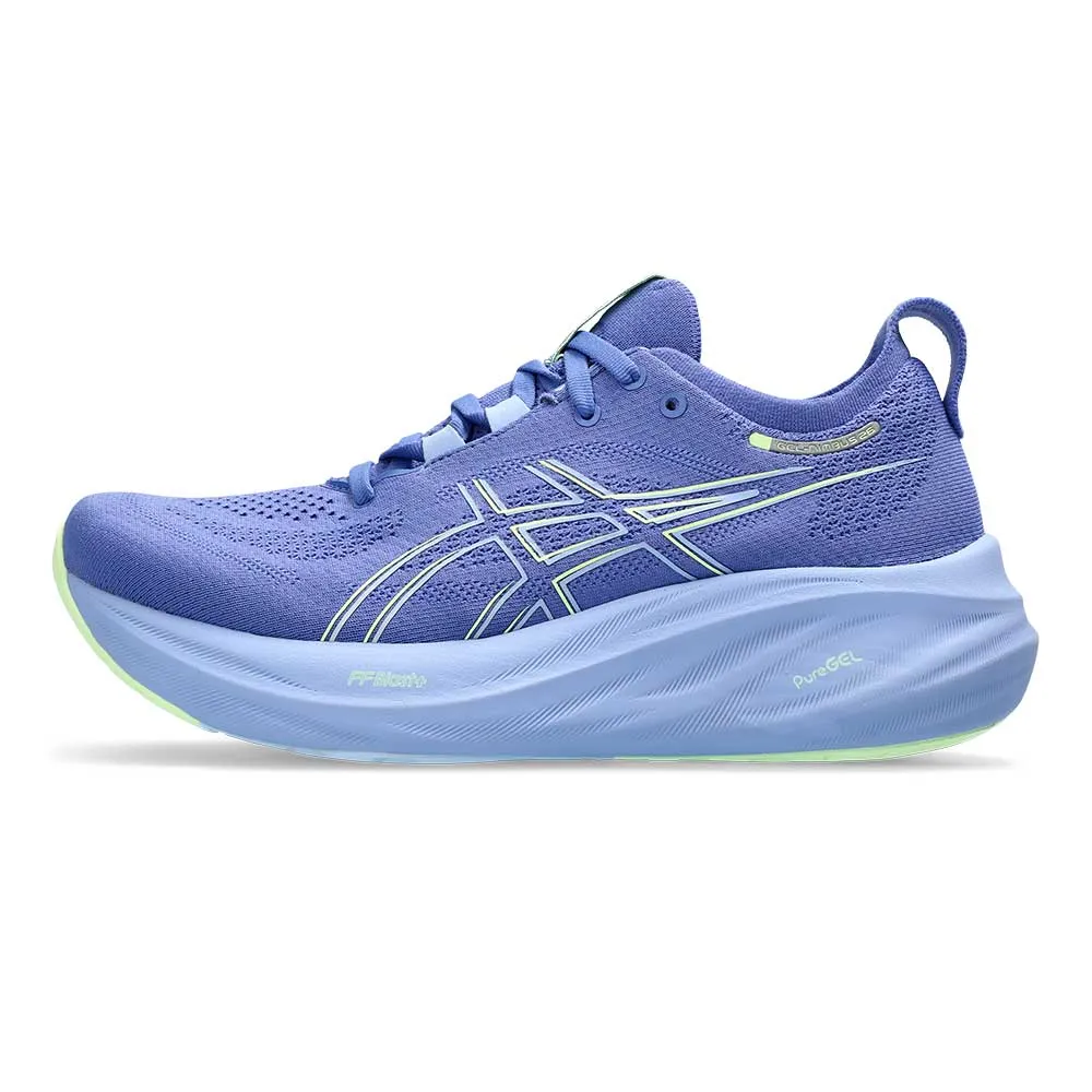 Women's Gel-Nimbus 26 Running Shoe - Sapphire/Light Blue - Regular (B)