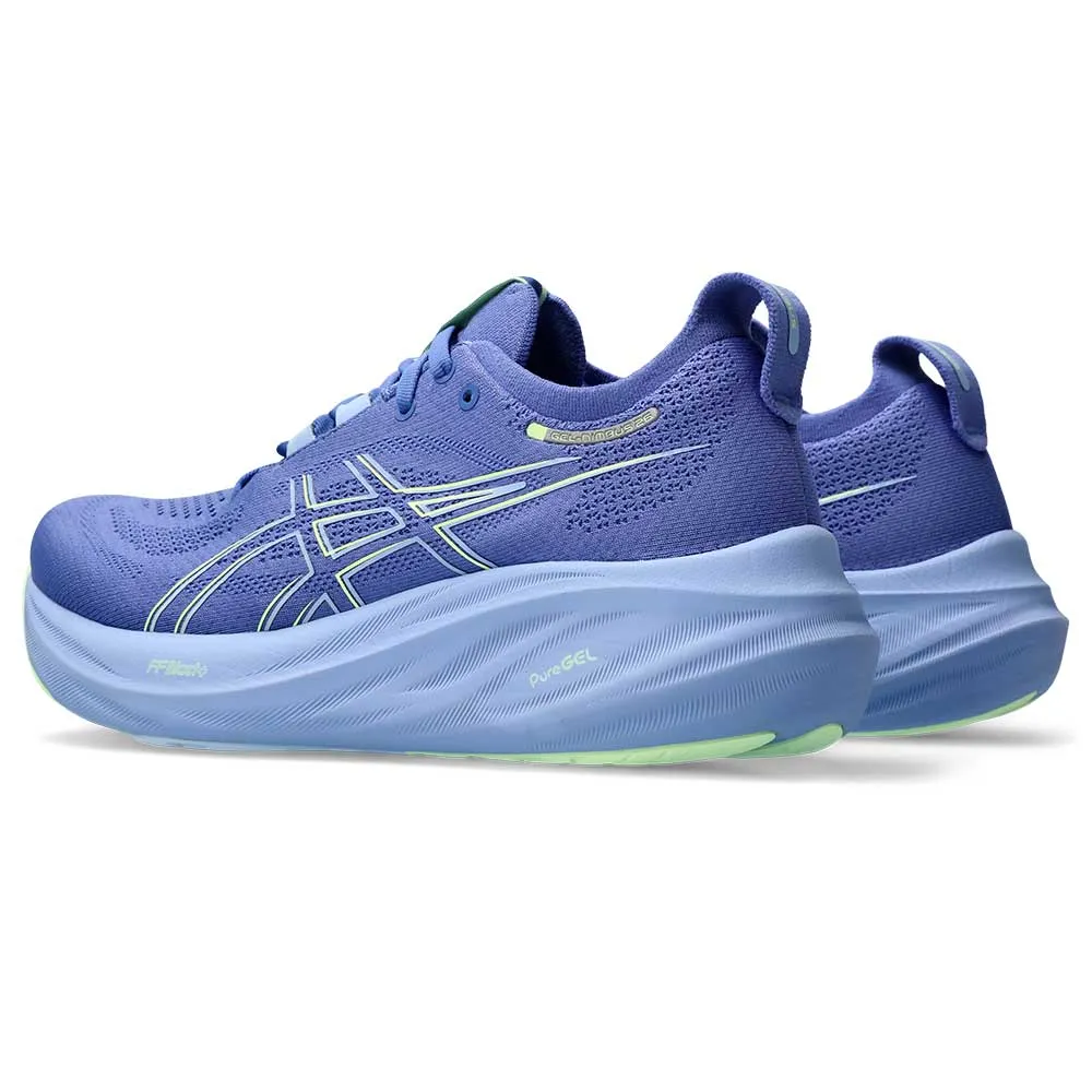 Women's Gel-Nimbus 26 Running Shoe - Sapphire/Light Blue - Regular (B)