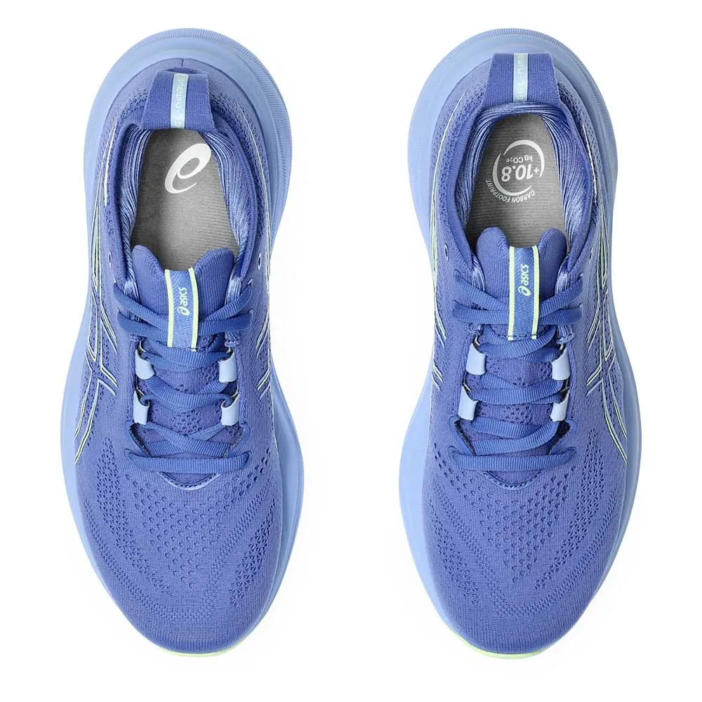 Women's Gel-Nimbus 26 Running Shoe - Sapphire/Light Blue - Regular (B)