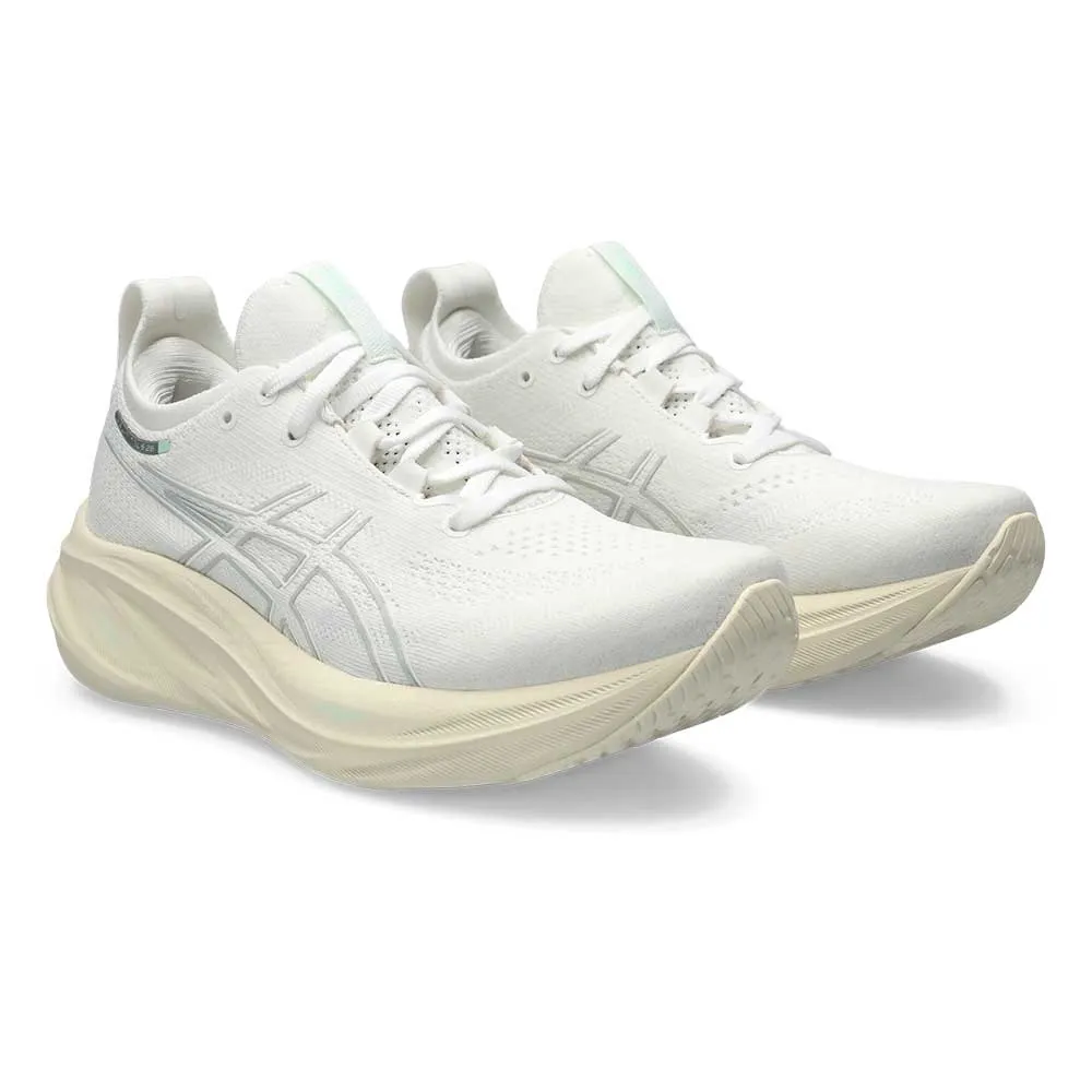 Women's Gel-Nimbus 26 Running Shoe - White/White - Regular (B)