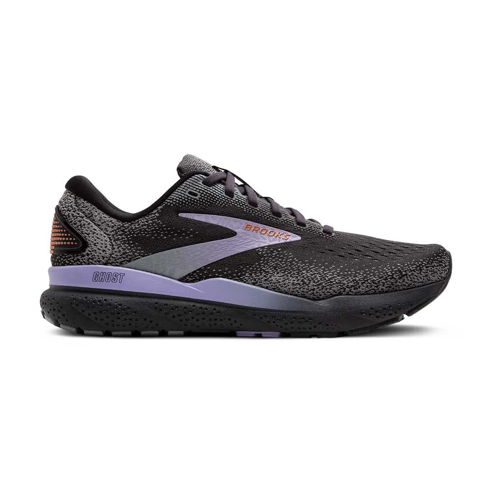 Women's Ghost 16 Running Shoe - Ebony/Lavender/Copper - Regular (B)