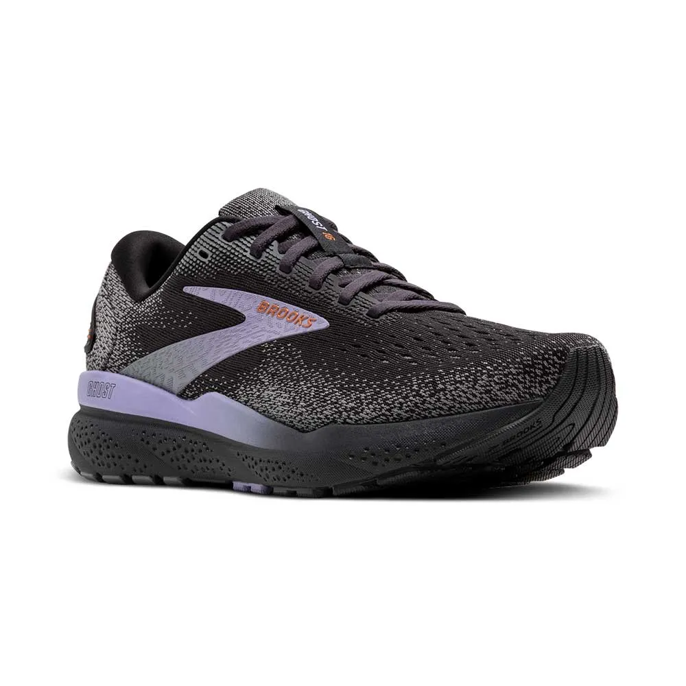 Women's Ghost 16 Running Shoe - Ebony/Lavender/Copper - Regular (B)