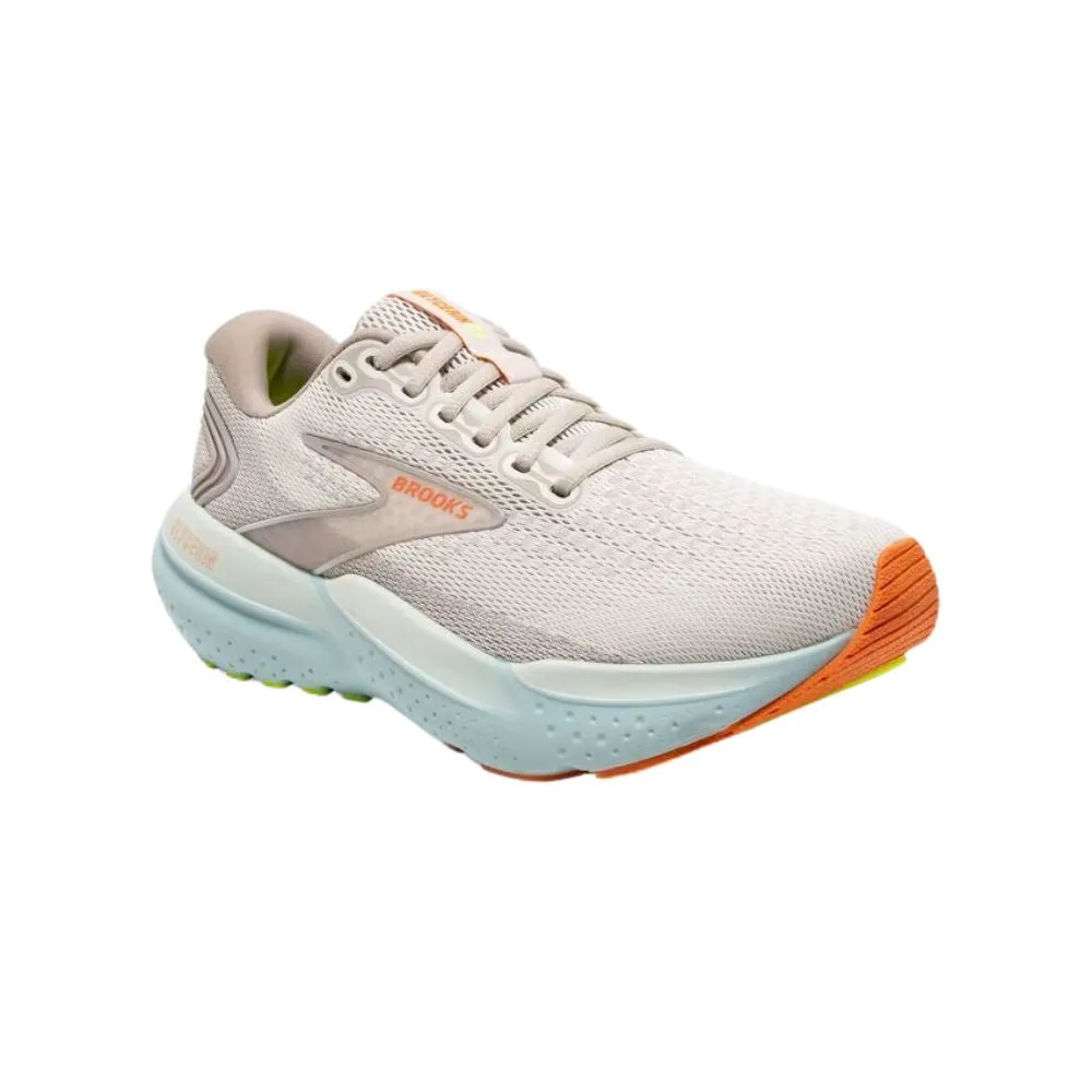 Women's Glycerin 21 Running Shoe - Coconut/Aqua/Autumn Sunset - Regular (B)