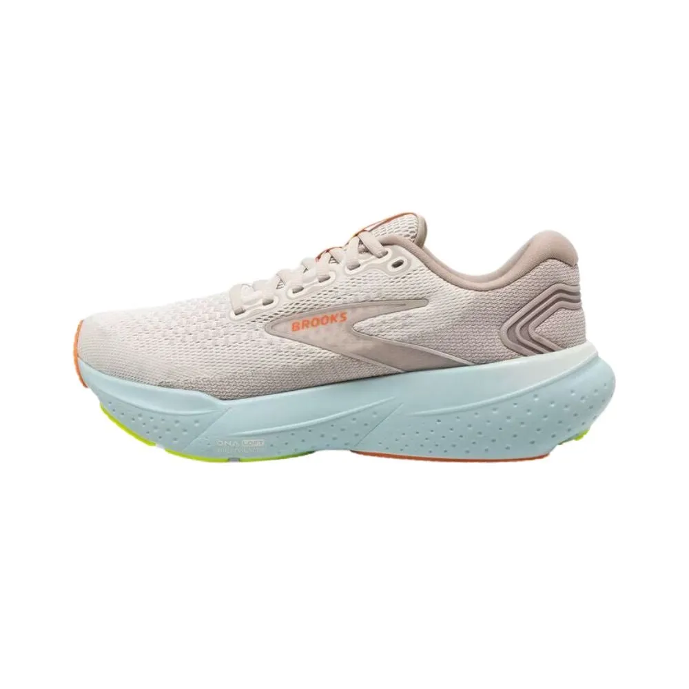 Women's Glycerin 21 Running Shoe - Coconut/Aqua/Autumn Sunset - Regular (B)