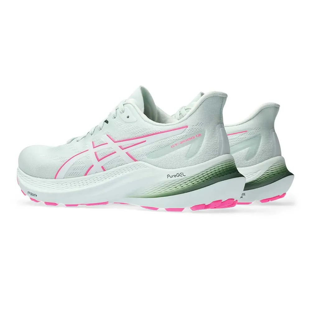 Women's GT-2000 12 Running Shoe - Pure Aqua/White - Wide (D)