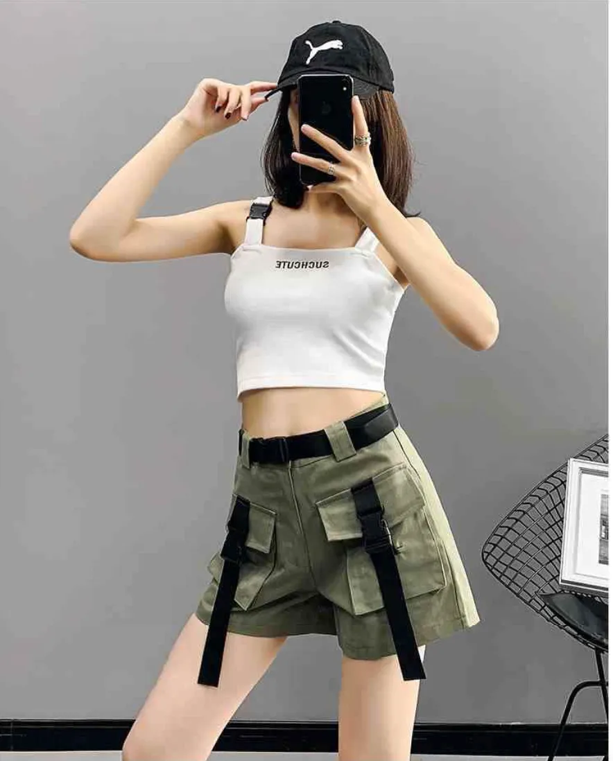 women's techwear shorts