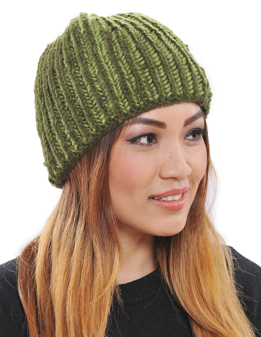 Wool Stripes Beanie