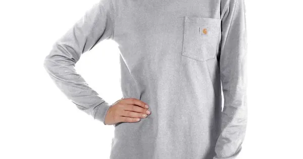 Workwear Pocket Long Sleeve T-Shirt - 3 Colours