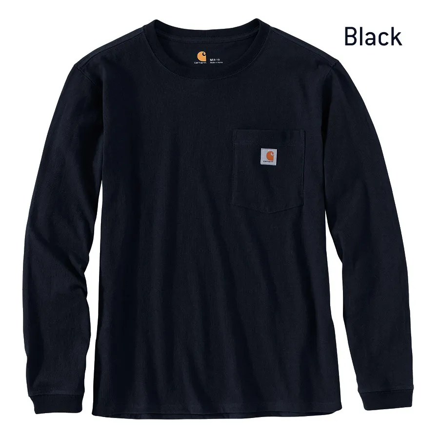 Workwear Pocket Long Sleeve T-Shirt - 3 Colours