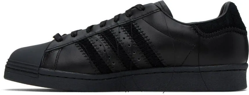 Y-3 Black Superstar Sneakers